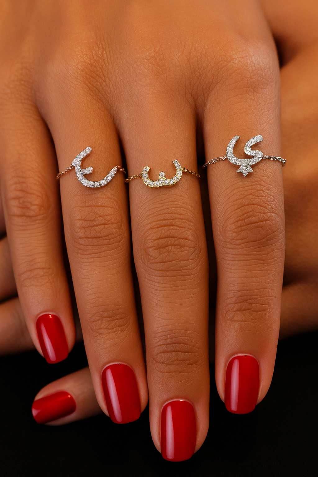 Arabic Alphabet Ring