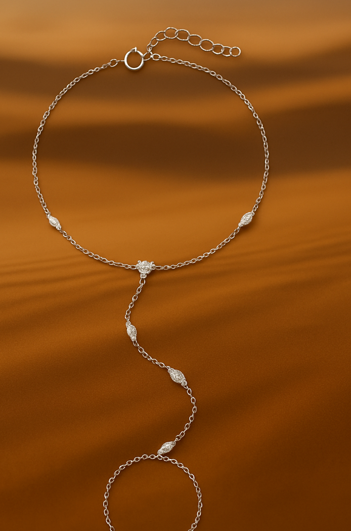 Luxe Marquise Hand Chain