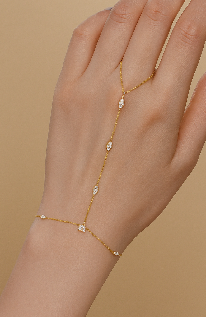 Luxe Marquise Hand Chain
