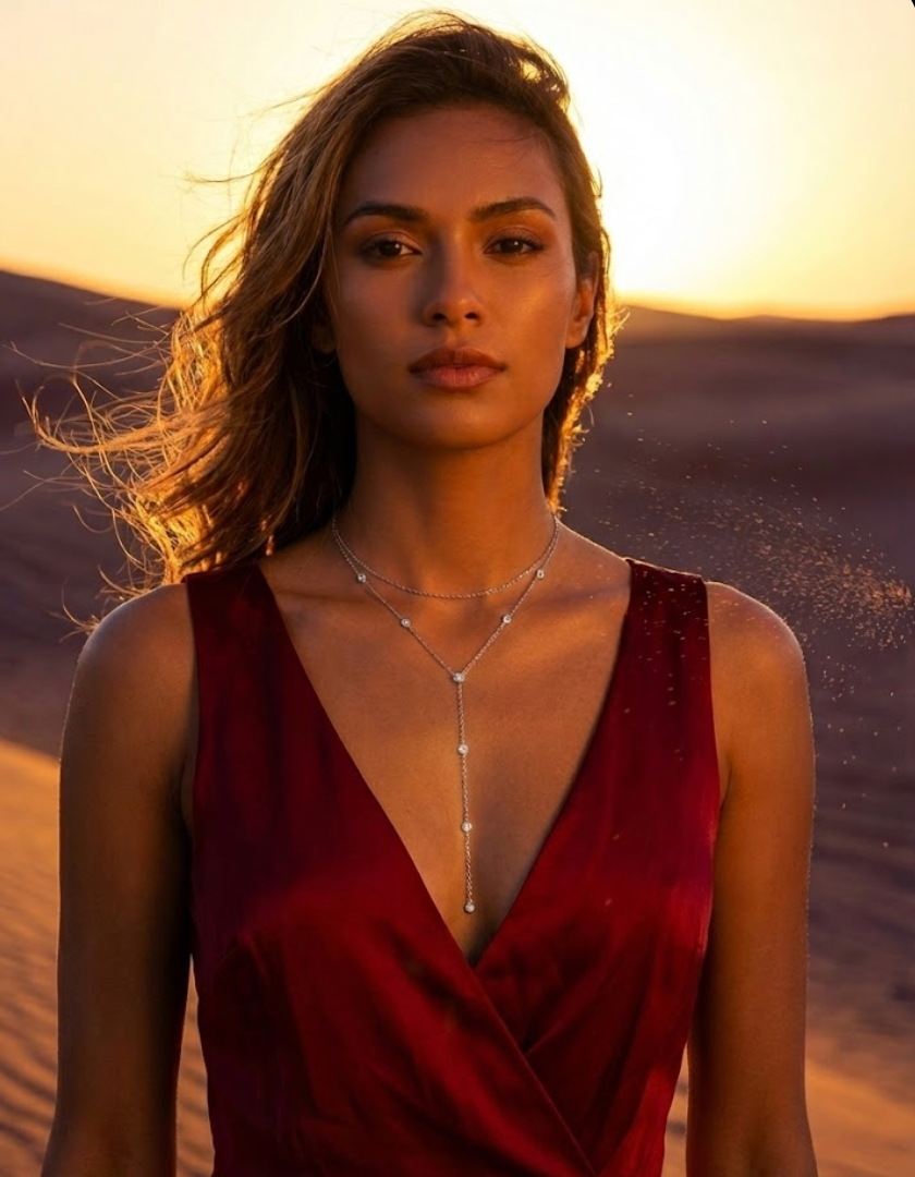 Solara Drop Necklace