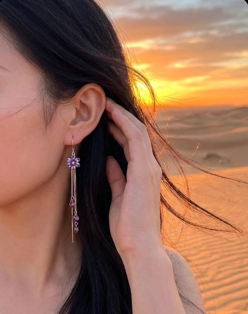 Amethyst Blossom Drops